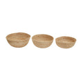 Orsina Lidi Jute Baskets – Set of 3 Eco-Friendly Woven Storage Baskets