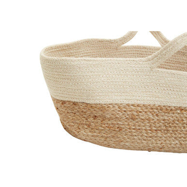 Orsina Lidi Oval Jute Basket – Eco-Friendly Woven Storage for Home