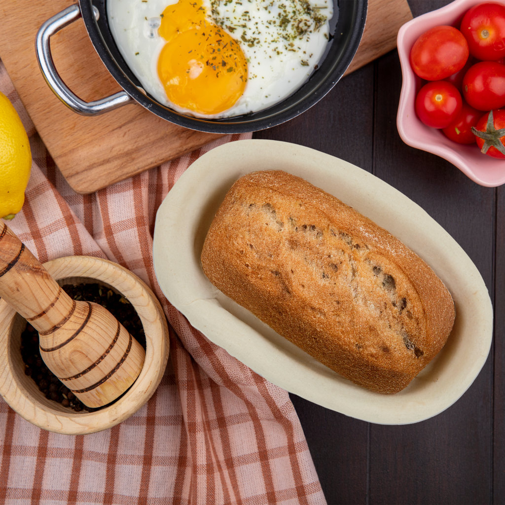 Orsina Rattan Oblong Bread Proofing Basket – Natural Sourdough Banneton