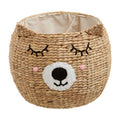 Orsina Lidi Cat Face Basket – Modern Whimsical Toy Storage Organizer