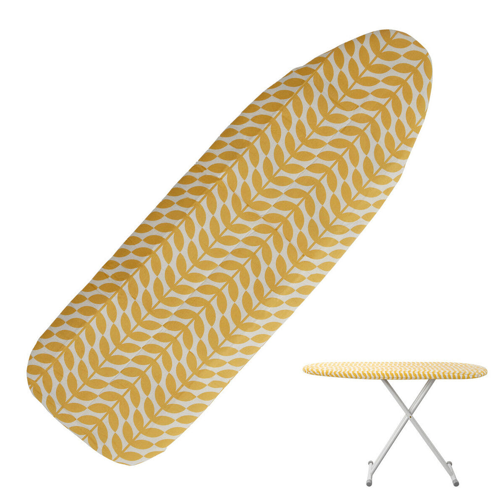 Orsina Flower Ironing Board Cover – Yellow Floral Cotton Pressing Surface
