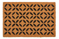 Orsina Flower Coir Doormat – Modern Floral Entryway Mat for Outdoors