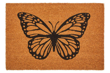 Orsina Filta Butterfly Coir Doormat – Durable Outdoor Entryway Scraper