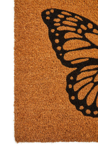 Orsina Filta Butterfly Coir Doormat – Durable Outdoor Entryway Scraper