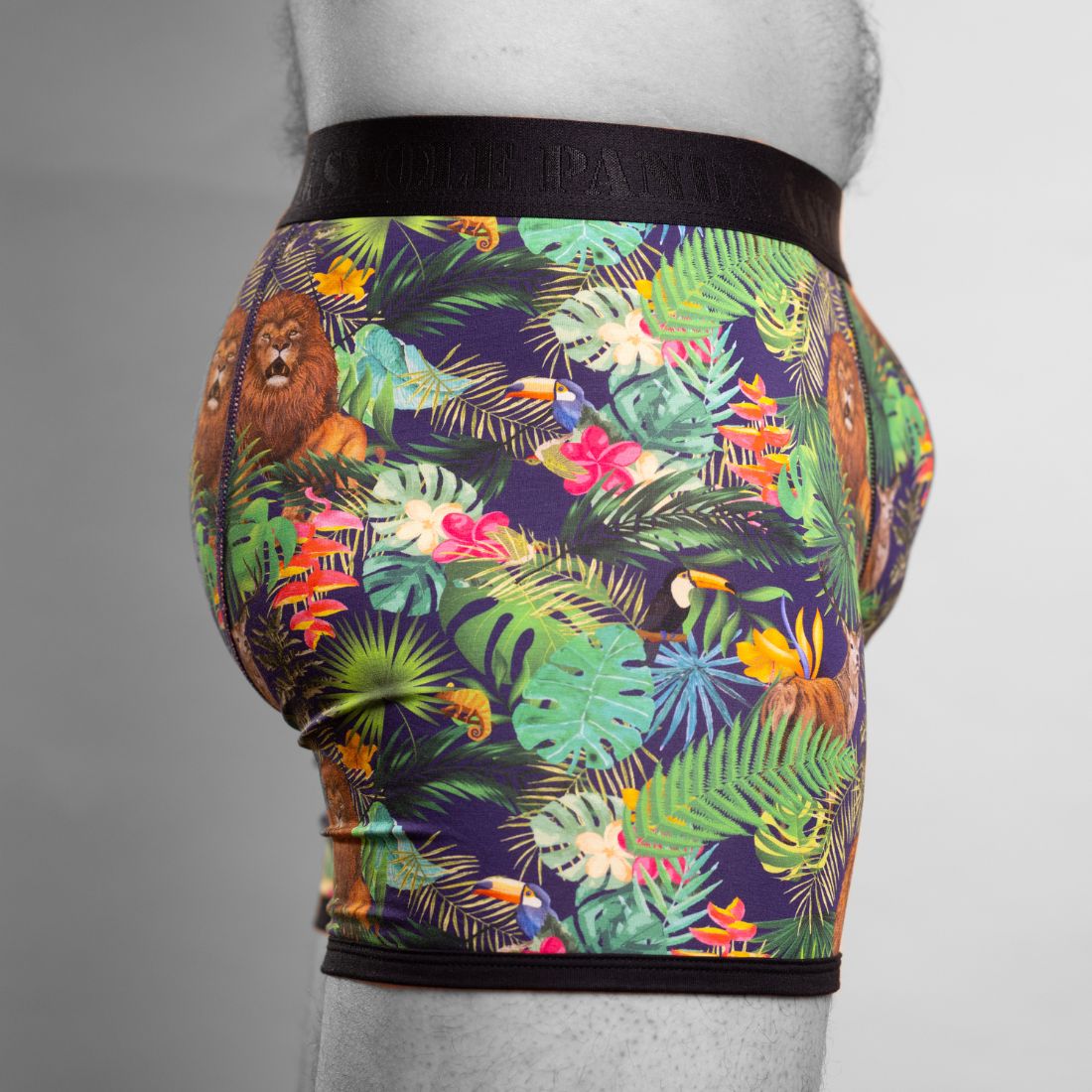 Swole Panda Jungle Bamboo Boxers – Breathable Anti-Bacterial Underwear