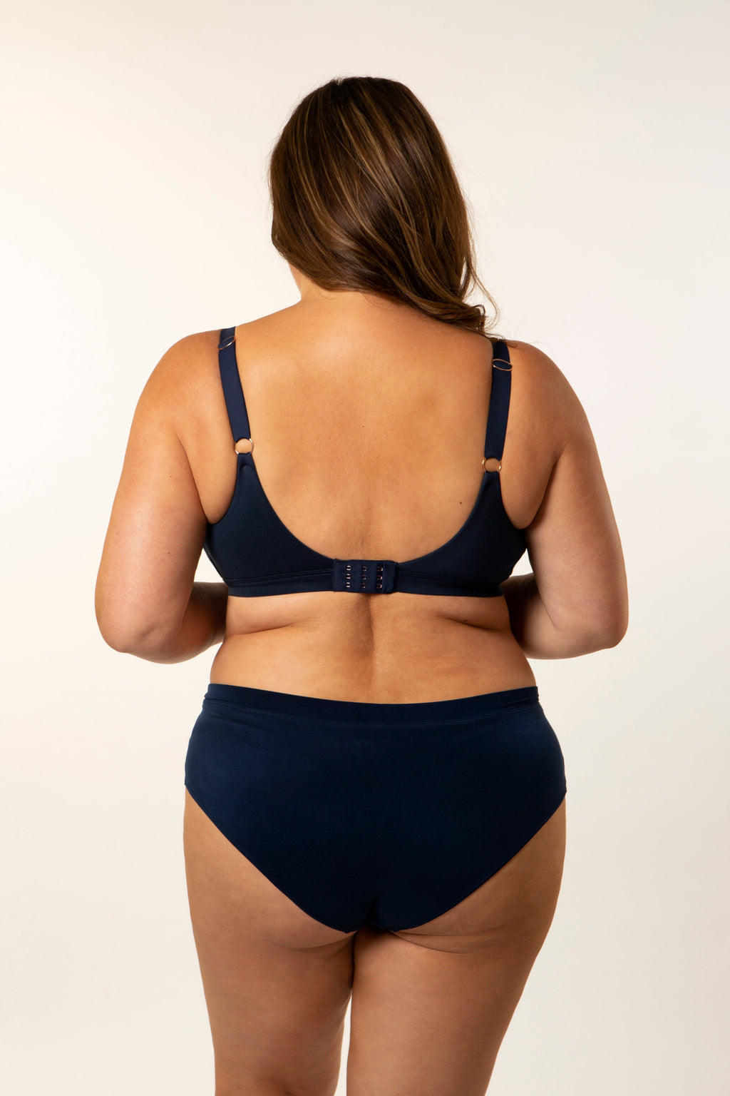 Freedom Underwear Seamless Wirefree Comfort Bra - Navy Blue Lingerie