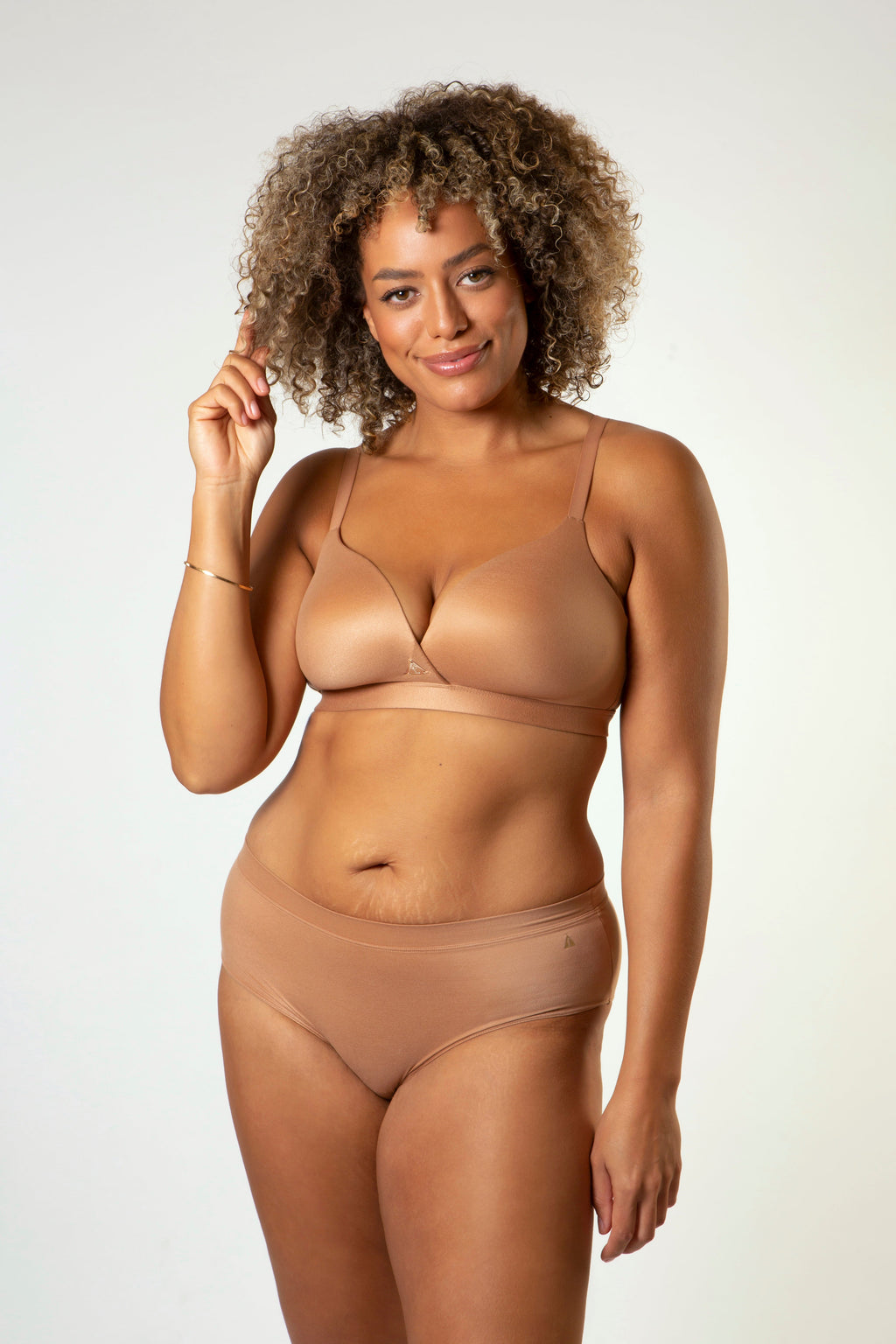 Freedom Underwear Seamless Wirefree Freedom Bra - Clay Comfort Bralette