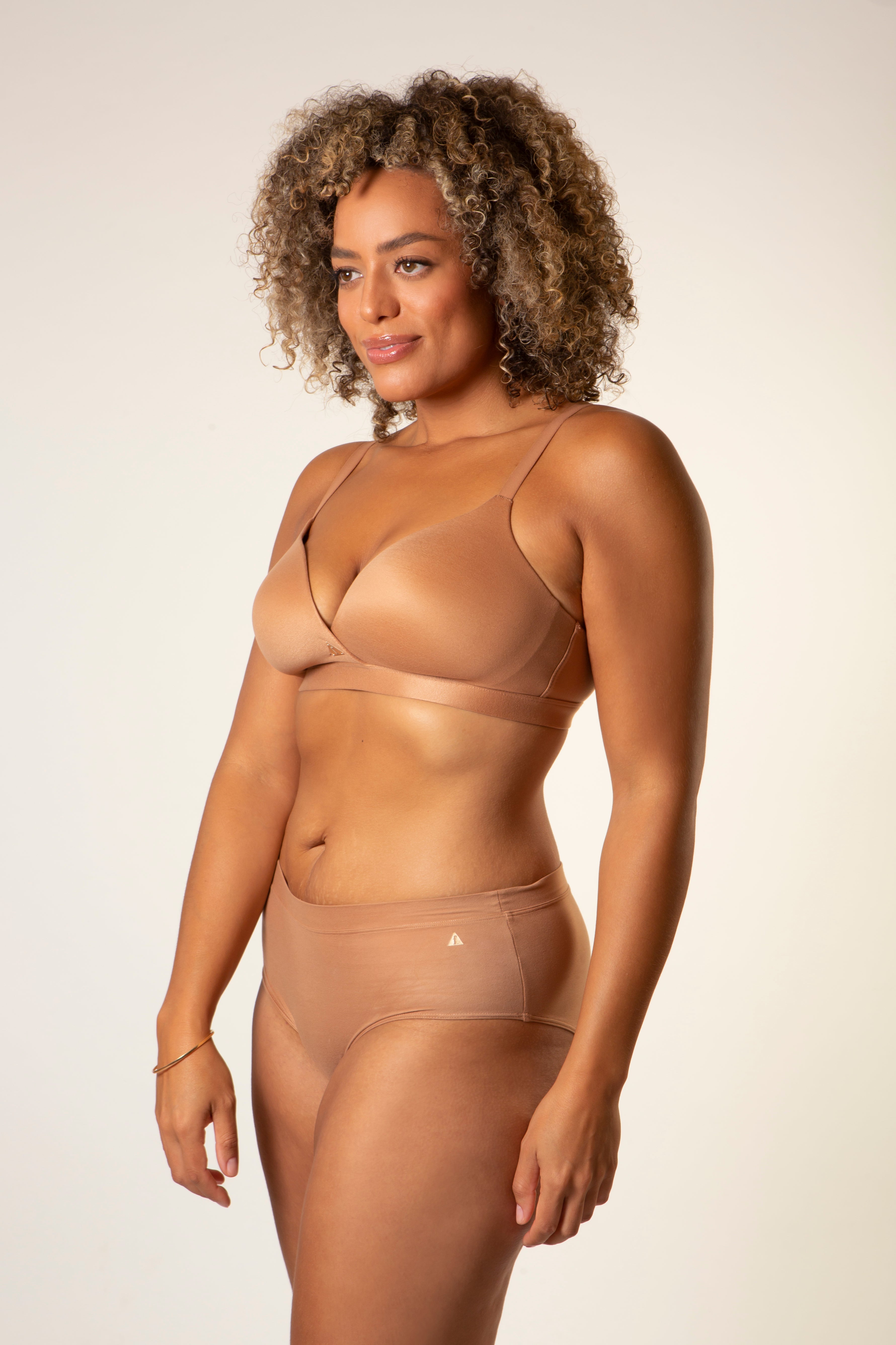 Freedom Underwear Seamless Wirefree Freedom Bra - Clay Comfort Bralette