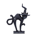 Nemesis Now Hex Black Cat Figurine – Gothic Witch Hat Statue (15.2cm)