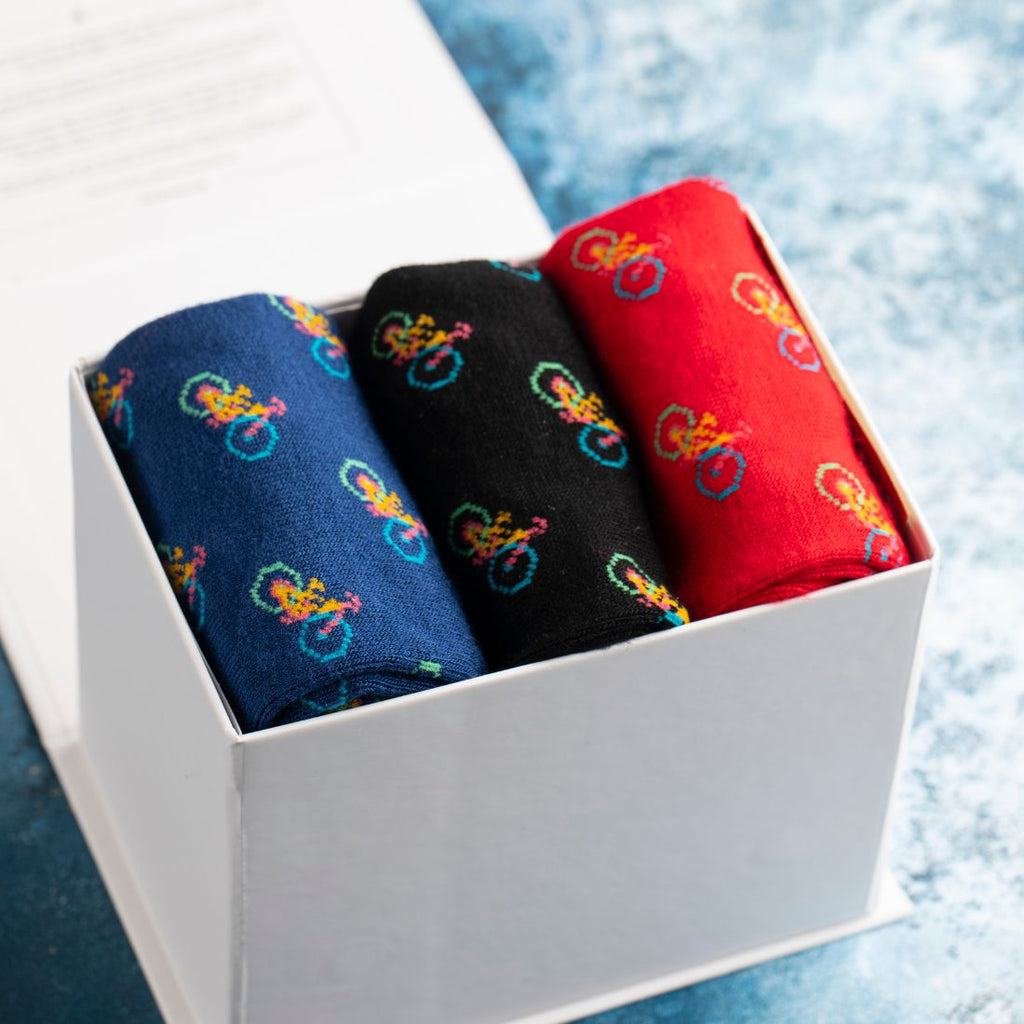 Swole Panda Bamboo Sock Gift Box – 3 Pair Luxury Sustainable Set