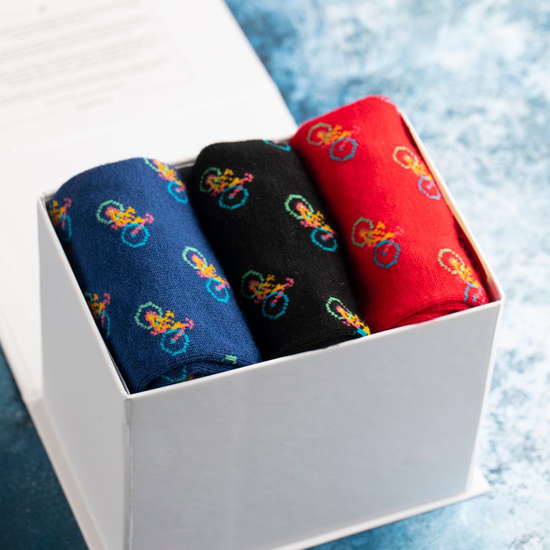 Swole Panda Bamboo Sock Gift Box – 3 Pair Luxury Sustainable Set