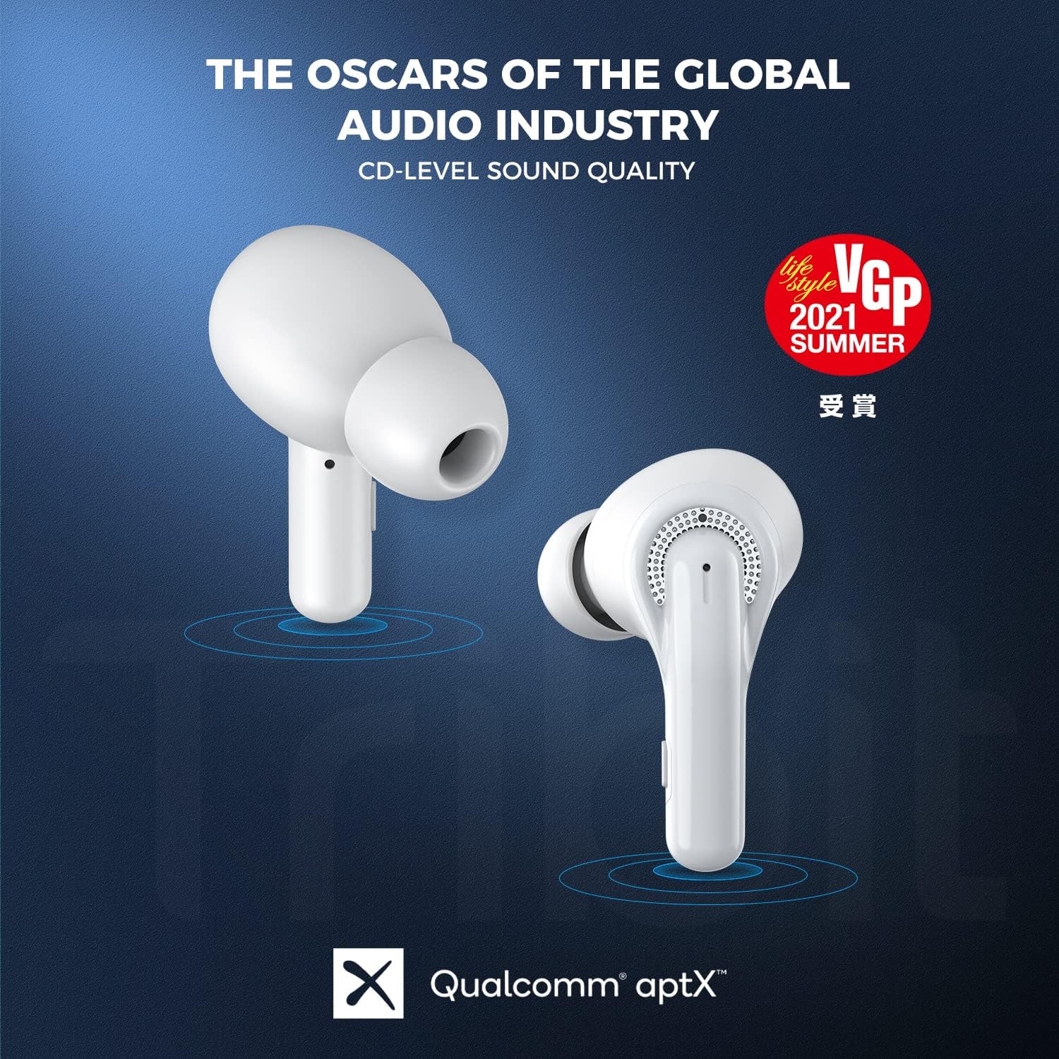 Tribit FlyBuds C1 Wireless Earbuds | Bluetooth 5.2 | 50H Playtime