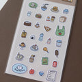 Love Food Cute Sticker Sheet for Journaling by LuLuFun Studio – 10.5x14.8cm