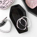 Kate's Clothing Black Ceramic Coffin Trinket Tray – Gothic Jewelry Dish