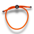 Swole Panda Tangerine Orange Recycled Rope Bracelet | Sustainable Unisex