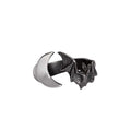Alchemy Gothic Lunatious Ring | Antiqued Pewter Moon & Bat Jewelry