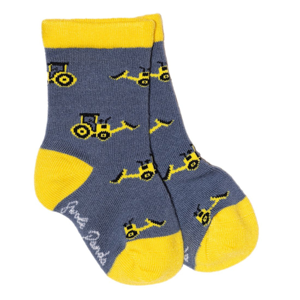 Swole Panda Children's Digger Bamboo Socks – Seamless & Sustainable