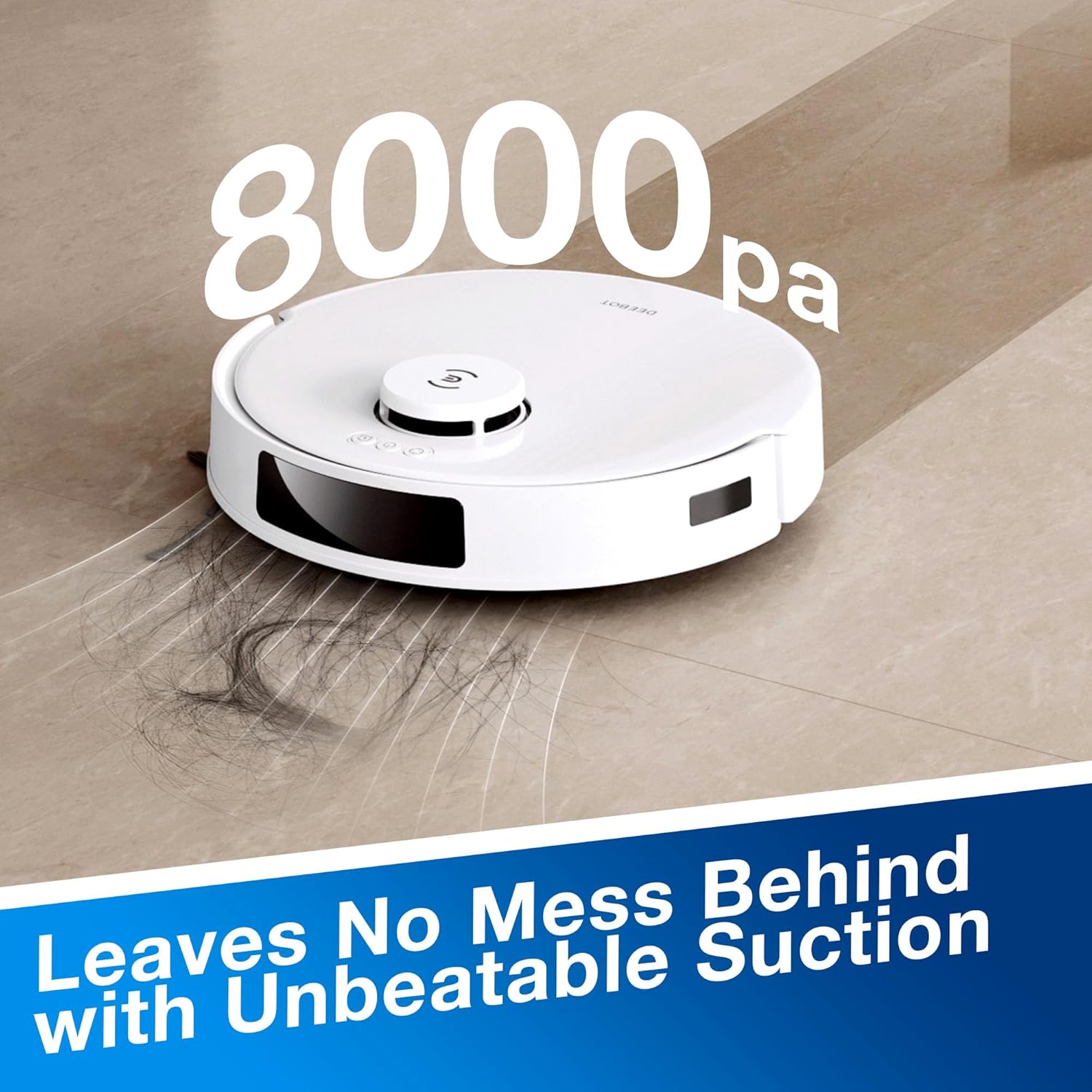 ECOVACS DEEBOT N20 Robot Vacuum & Mop | 8000Pa Suction | Anti-Tangle