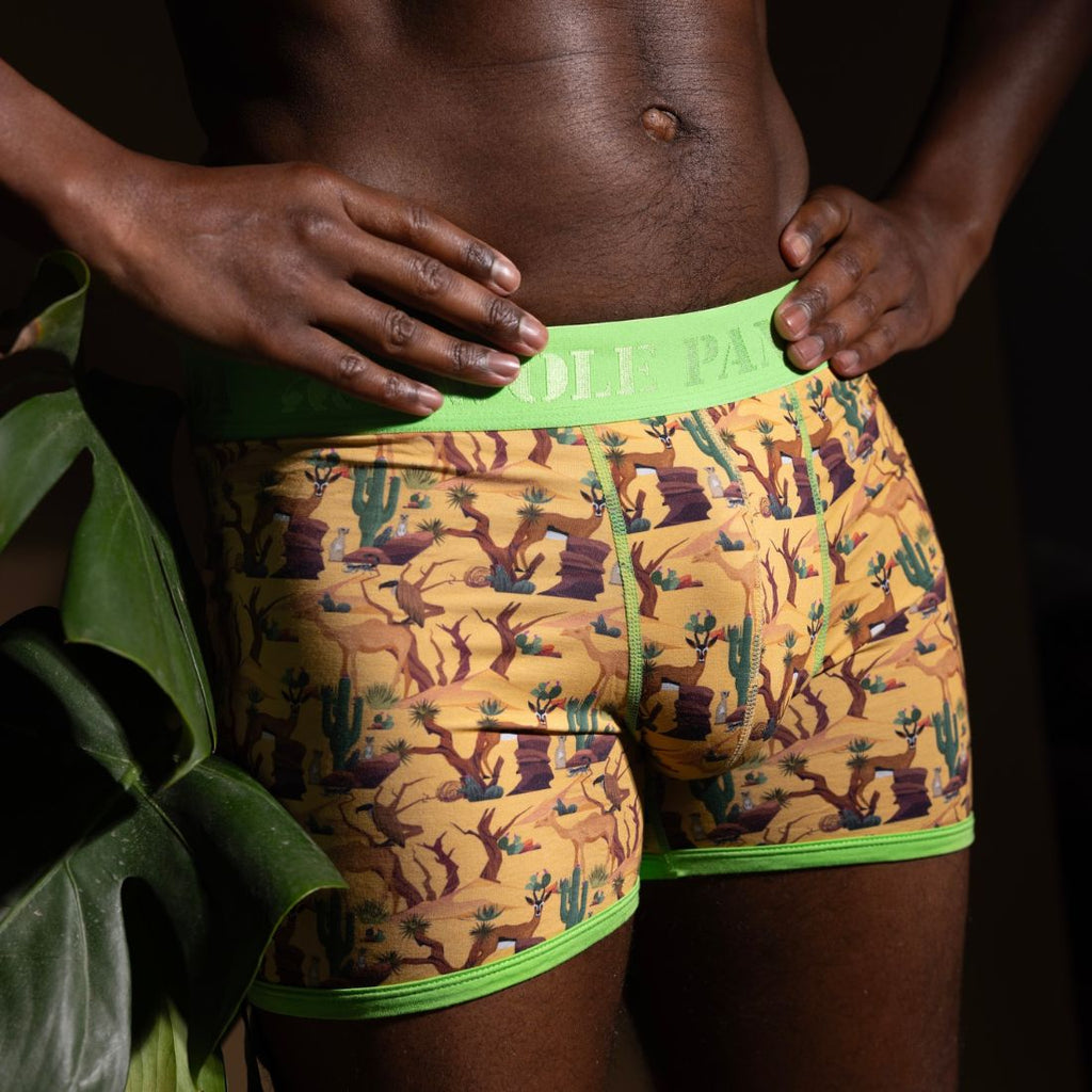 Swole Panda Bamboo Boxers – Savannah Breathable Anti-Chafe Underwear