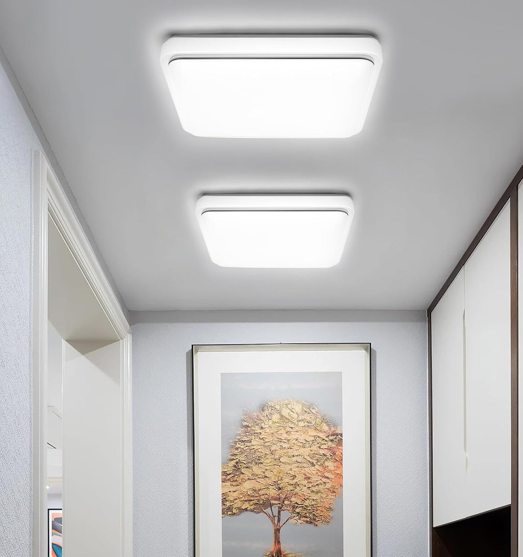 Massive Discounts 72W LED Ceiling Light – 48cm Modern Flush Mount 6000K