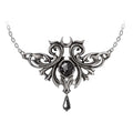 Alchemy Gothic Midnight Memorial Necklace – Baroque Austrian Crystal