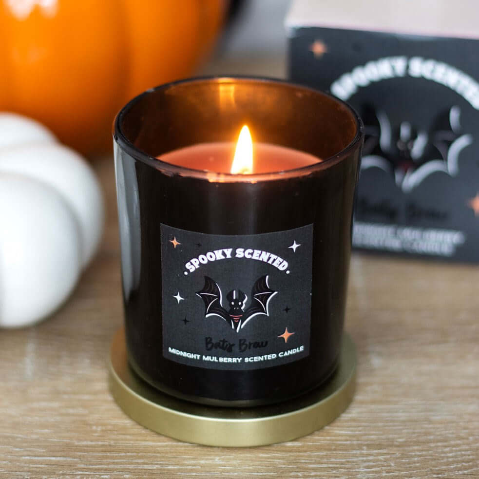 Kate's Clothing Bats Brew Midnight Mulberry Candle – Vegan Wax