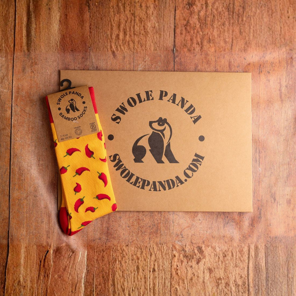 Swole Panda Bamboo Socks – Soft Seamless Breathable Monthly Subscription