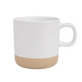 Mogarden White Speckled Ceramic Coffee Mug – 12oz Stoneware Cup