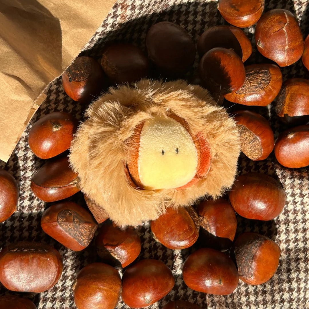 Chestnut Bag Charm – Cute Handbag Accessory by LuLuFun Studio