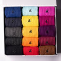 Swole Panda Bamboo Socks Gift Box – 15 Pair Luxury Breathable Set