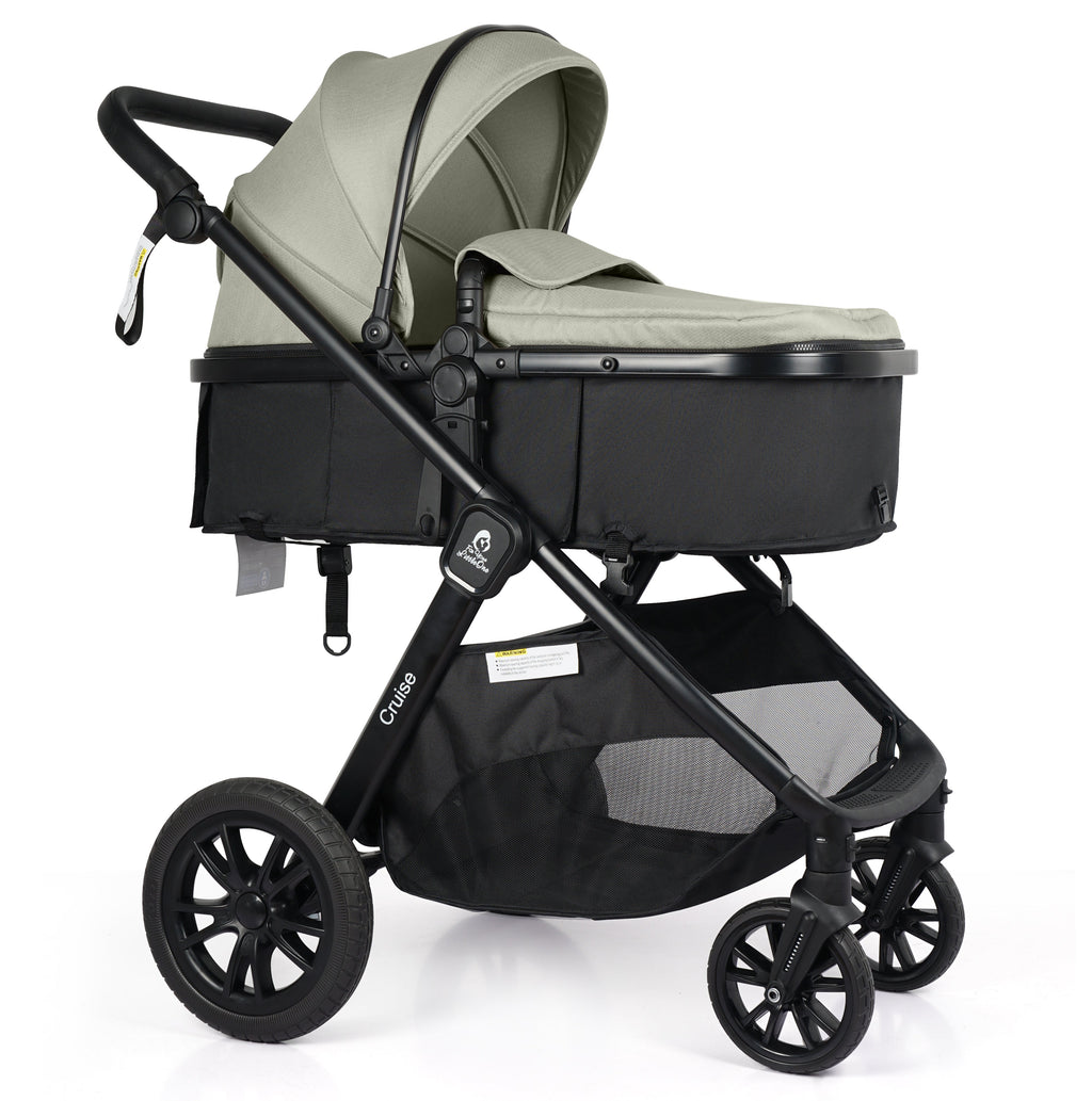 For Your Little One Cruise 3-in-1 Travel System with R129 Car Seat - Sage