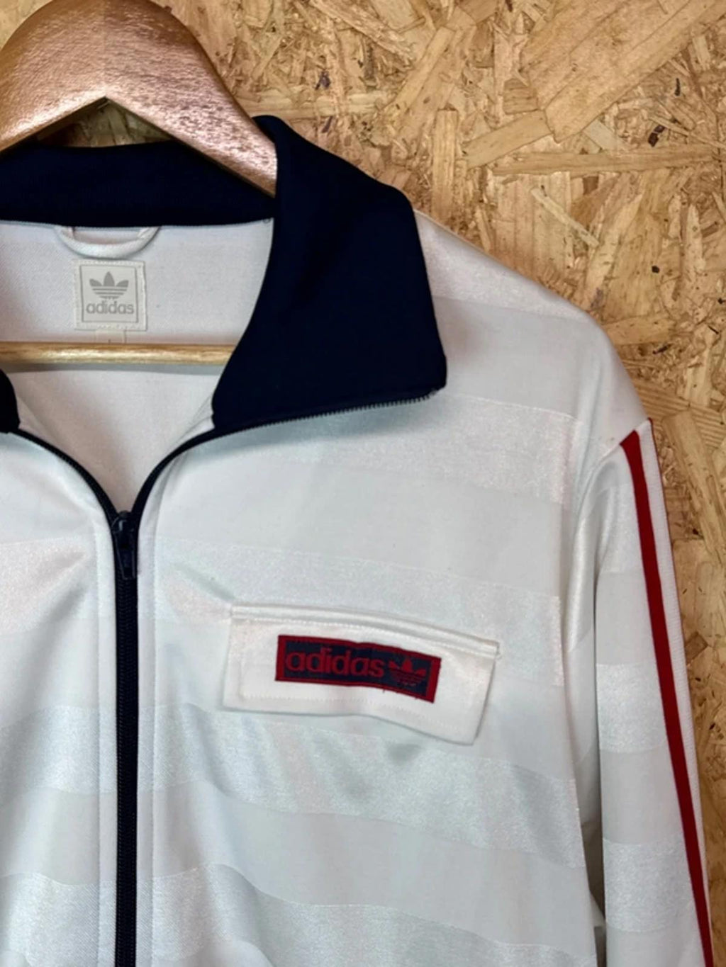 Vintage Adidas Originals tracksuit top retro large #191