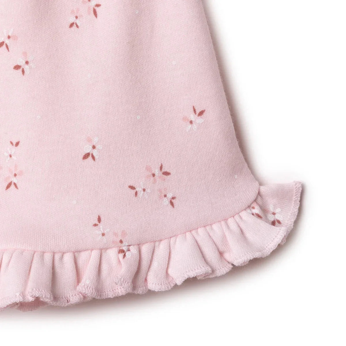 Bebetto Girls T-shirt & Shorts Set Floral Print - Pink