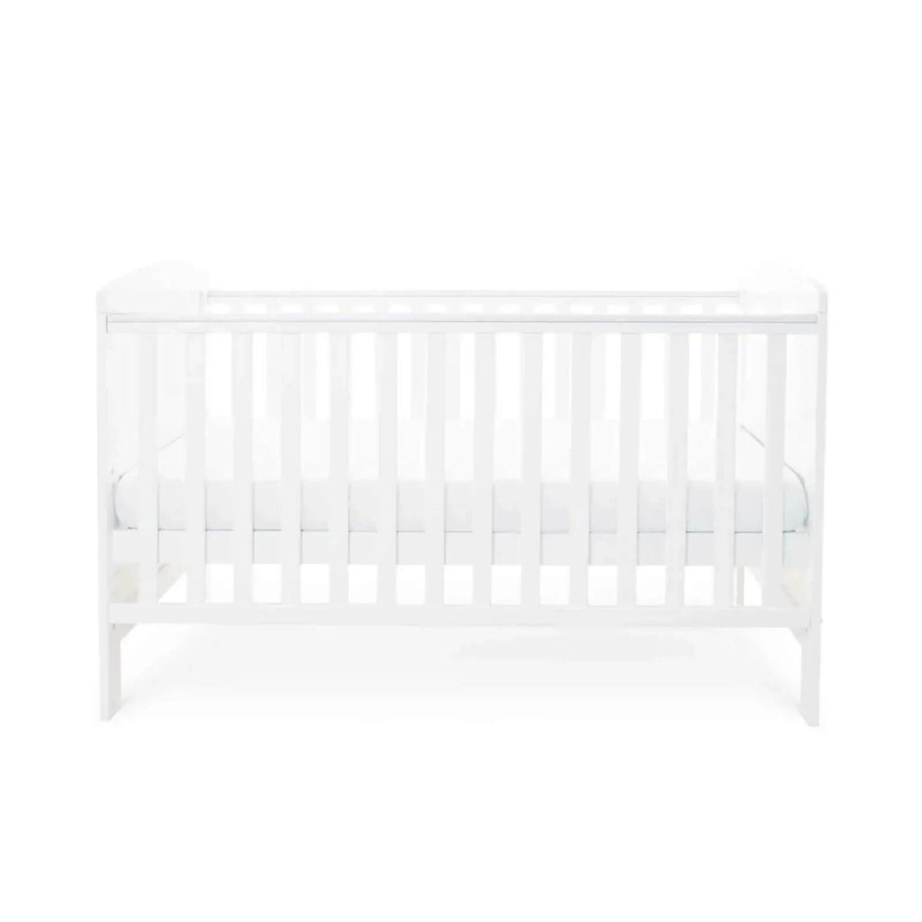 Ickle Bubba Coleby Classic Cot Bed White - Without Mattress