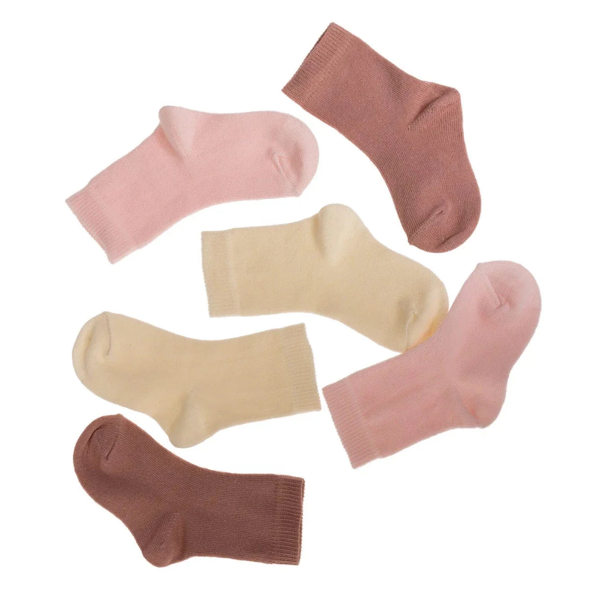 HelloBaby Girl Baby Socks 3 pcs - Pink