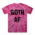 Gothic Attitude Tonal Spider Tie-Dye T-Shirt | 100% Heavyweight Cotton