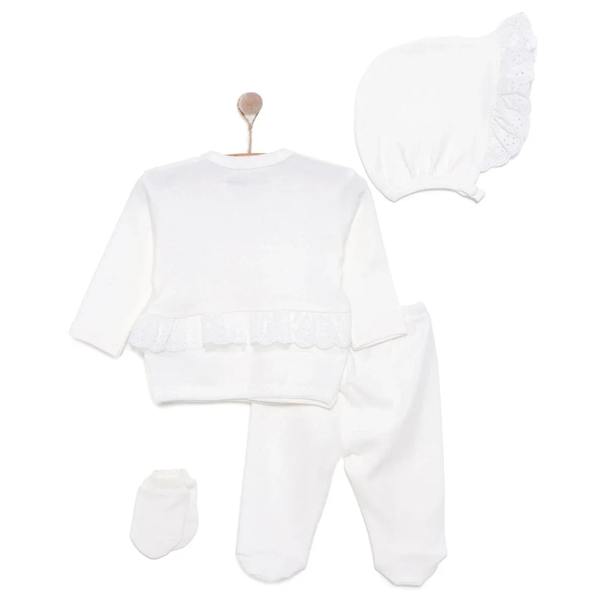 HelloBaby Girl Special Day Clothing - Ecru