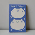Cat Memo Note Pad by LuLuFun Studio – Cute Animal Stationery, 50 Sheets