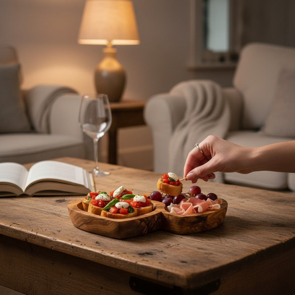 Olive Wood Heart Shaped Dish , Wooden Ring dish, unique dish, Nut dish, living room, Sustainably Sourced, Eco-Friendly, handmade, gift