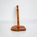 Olive Wood Kitchen Paper Roll Holder 30 cm