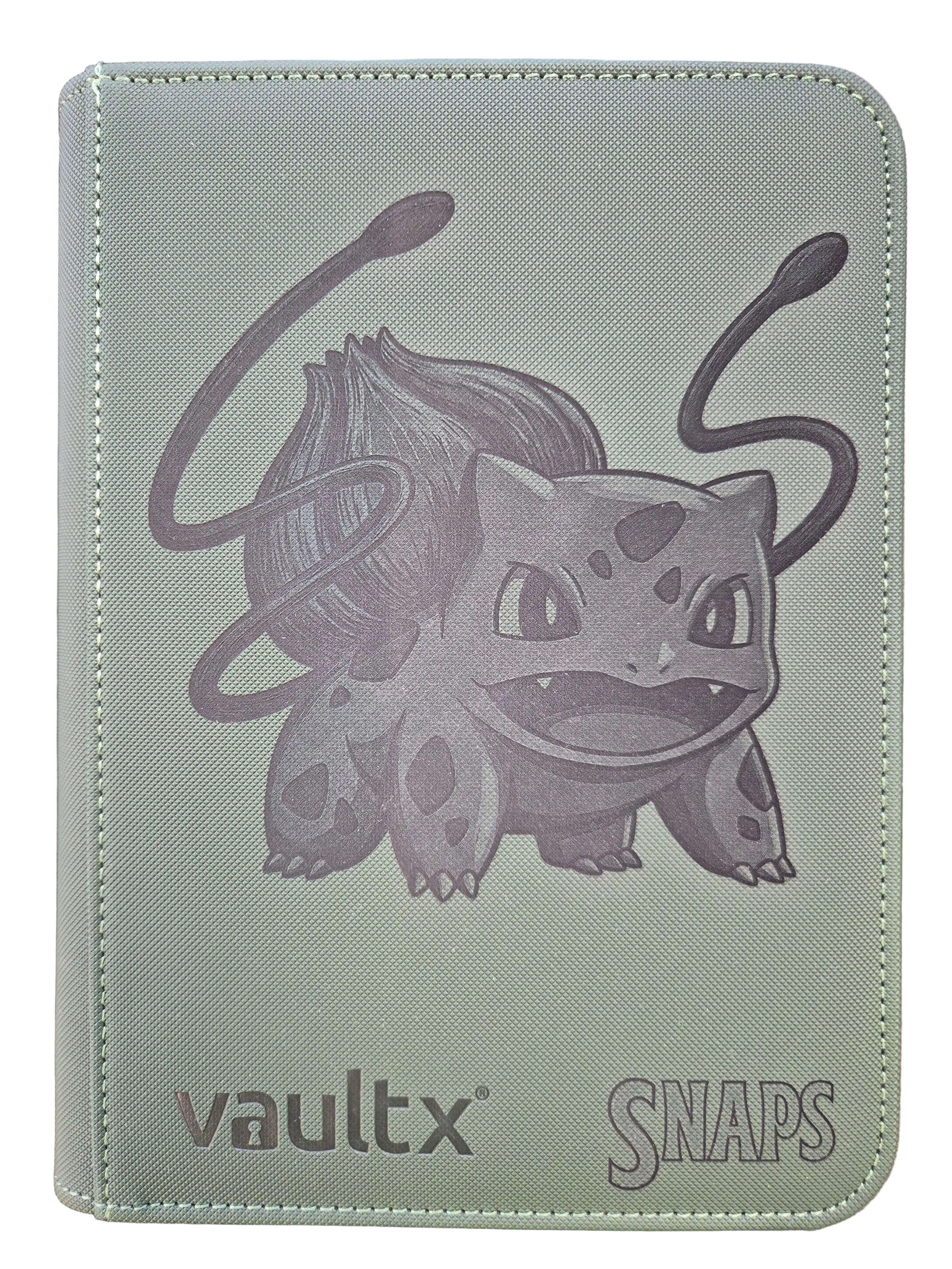 Snaps Custom Vault X 4-Pocket Exo-Tec Zip Binder | 160 Card Storage