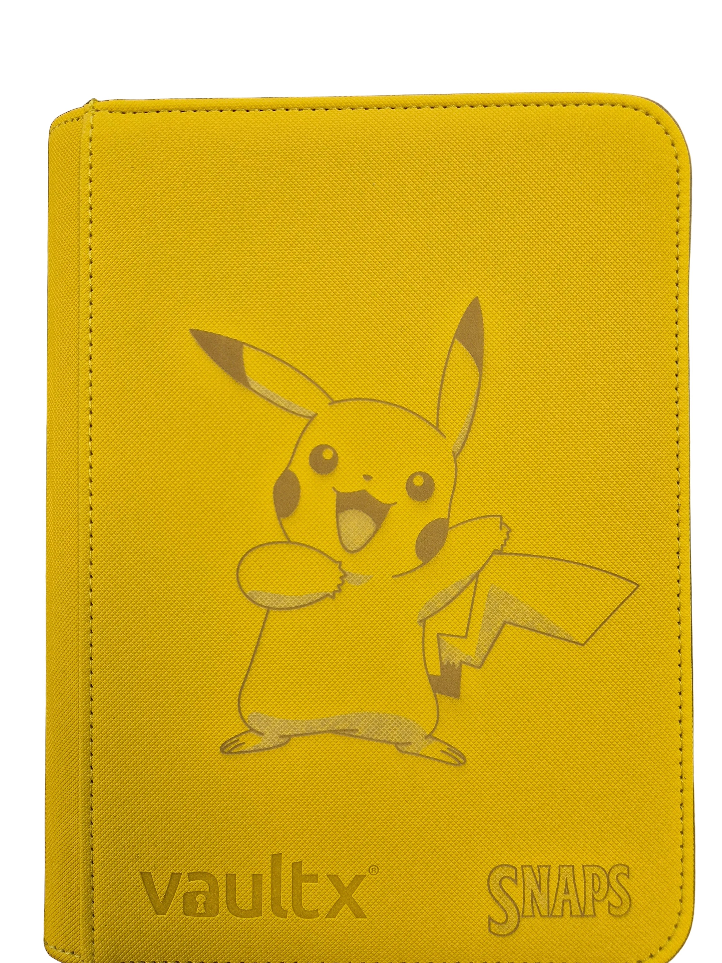Snaps Custom Vault X 4-Pocket Exo-Tec Zip Binder | 160 Card Storage