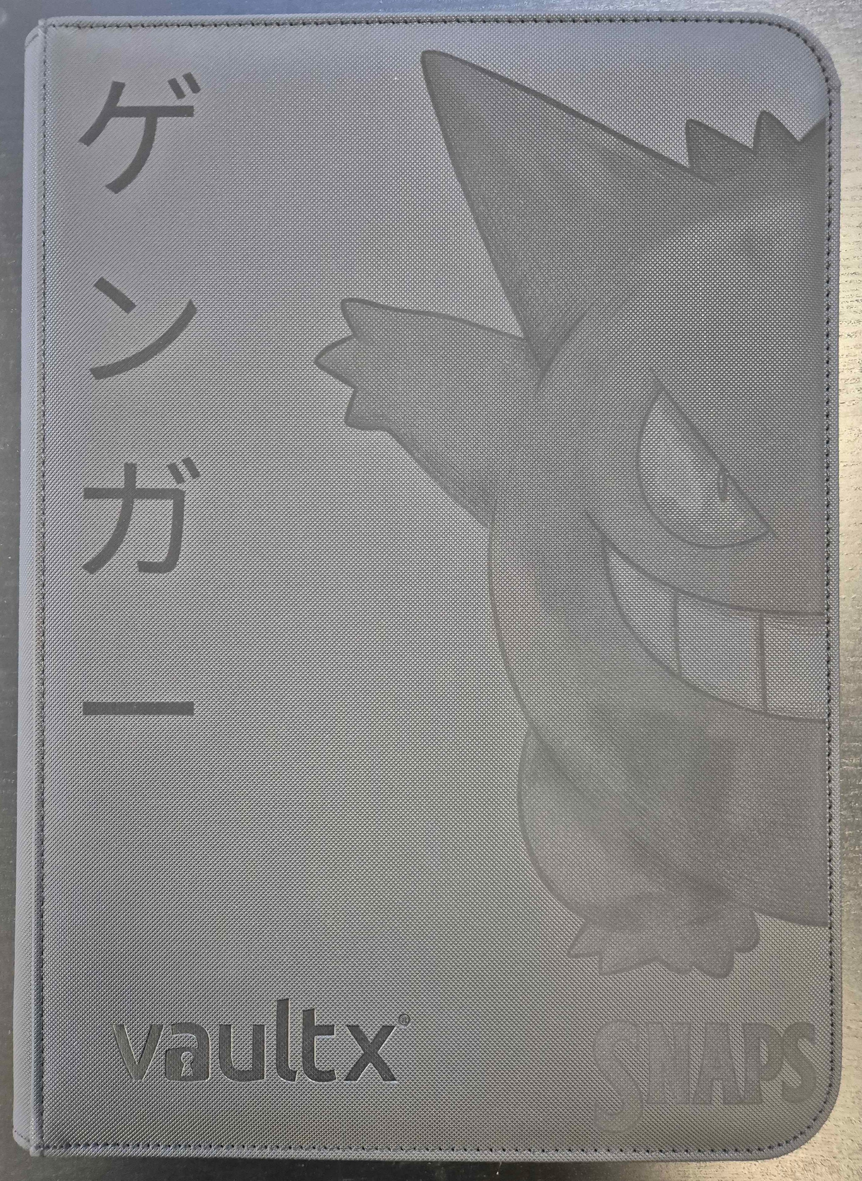 Snaps Custom Vault X 9-Pocket Exo-Tec Zip Trading Card Binder