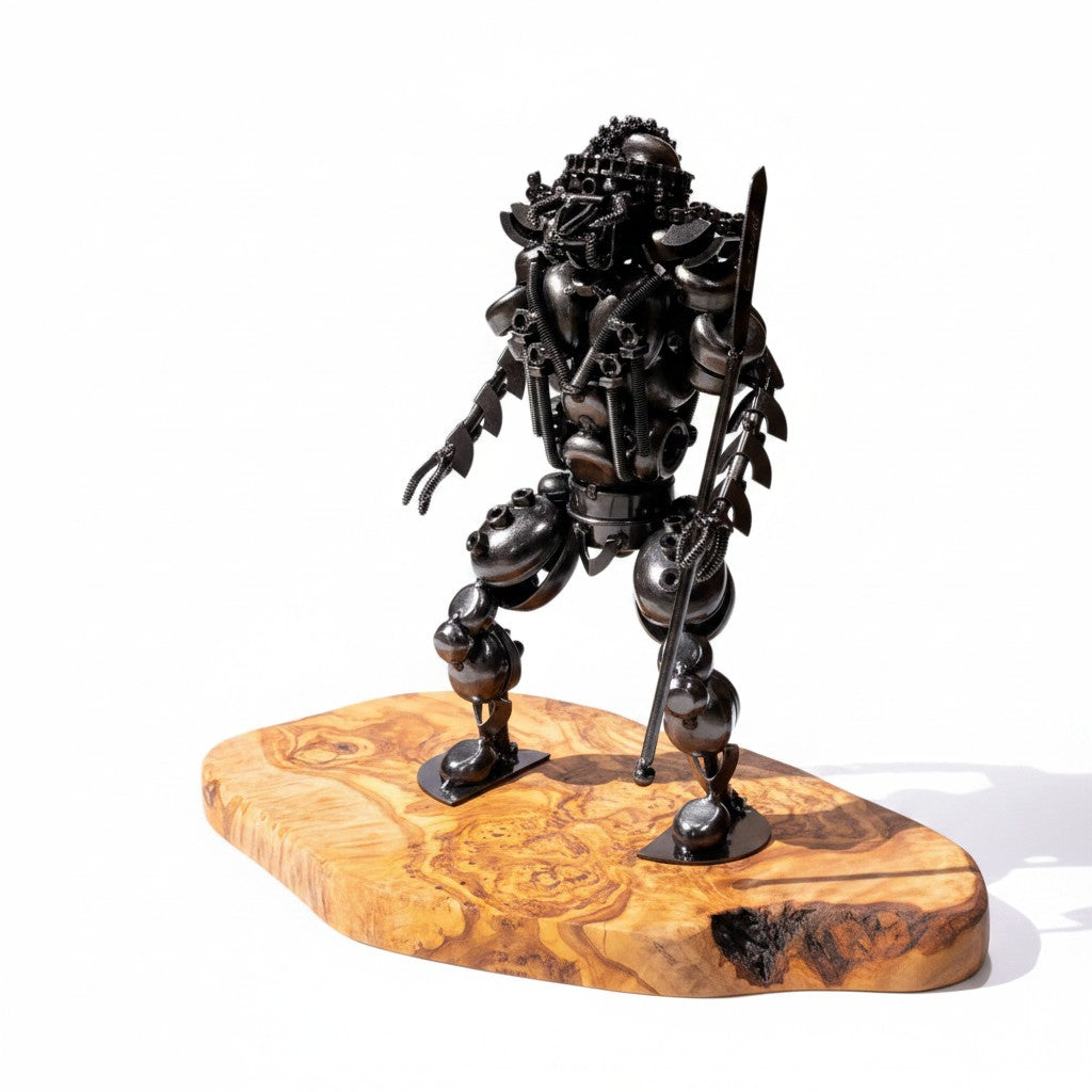 Robot on Olivewood Board