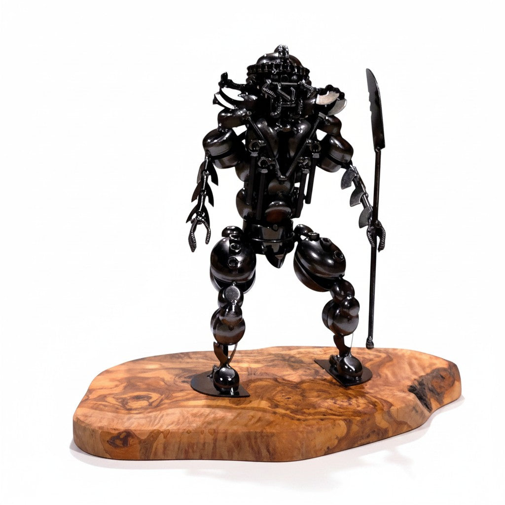 Robot on Olivewood Board