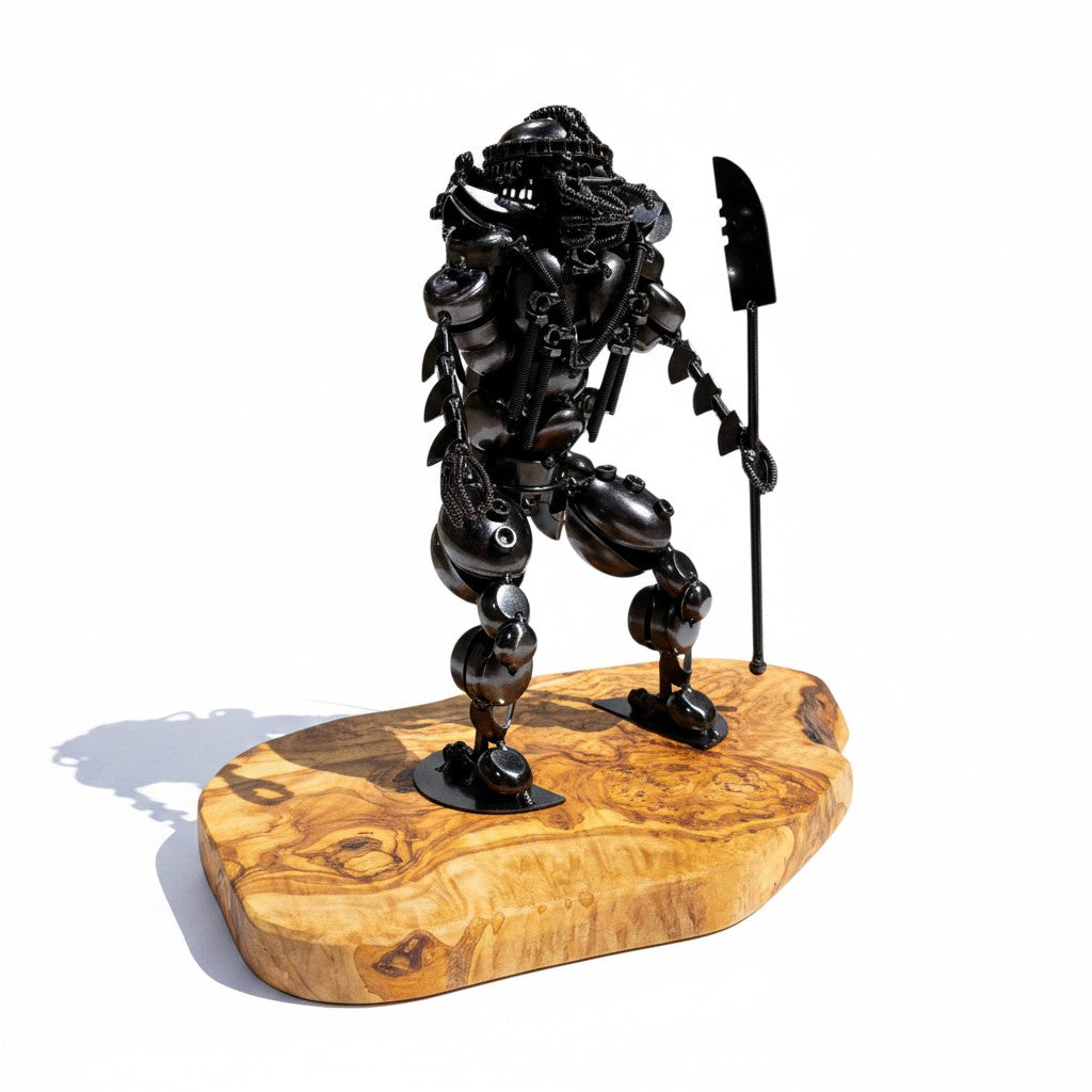 Robot on Olivewood Board