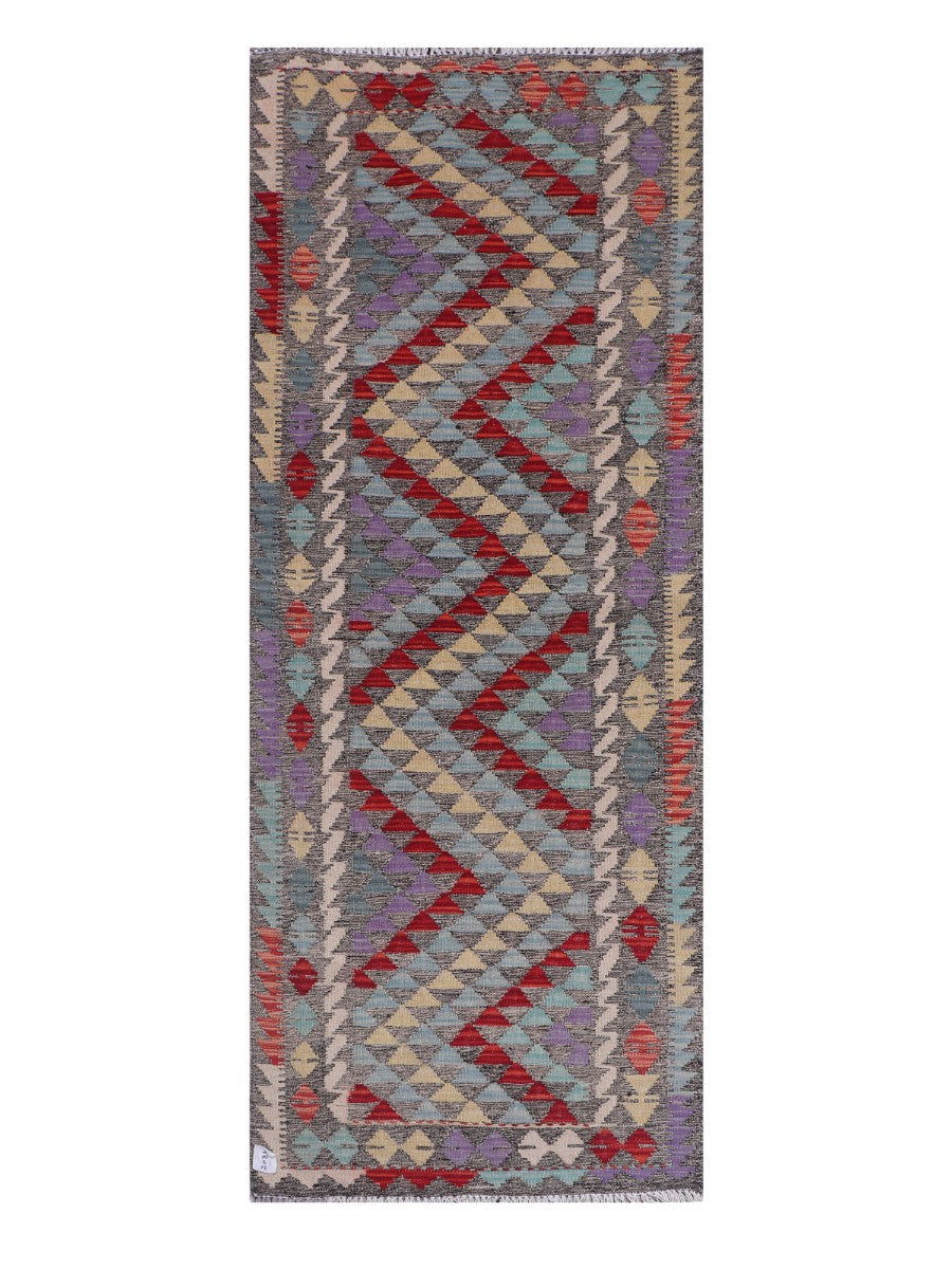 Maimana Kilim - 196 x 77 cm
