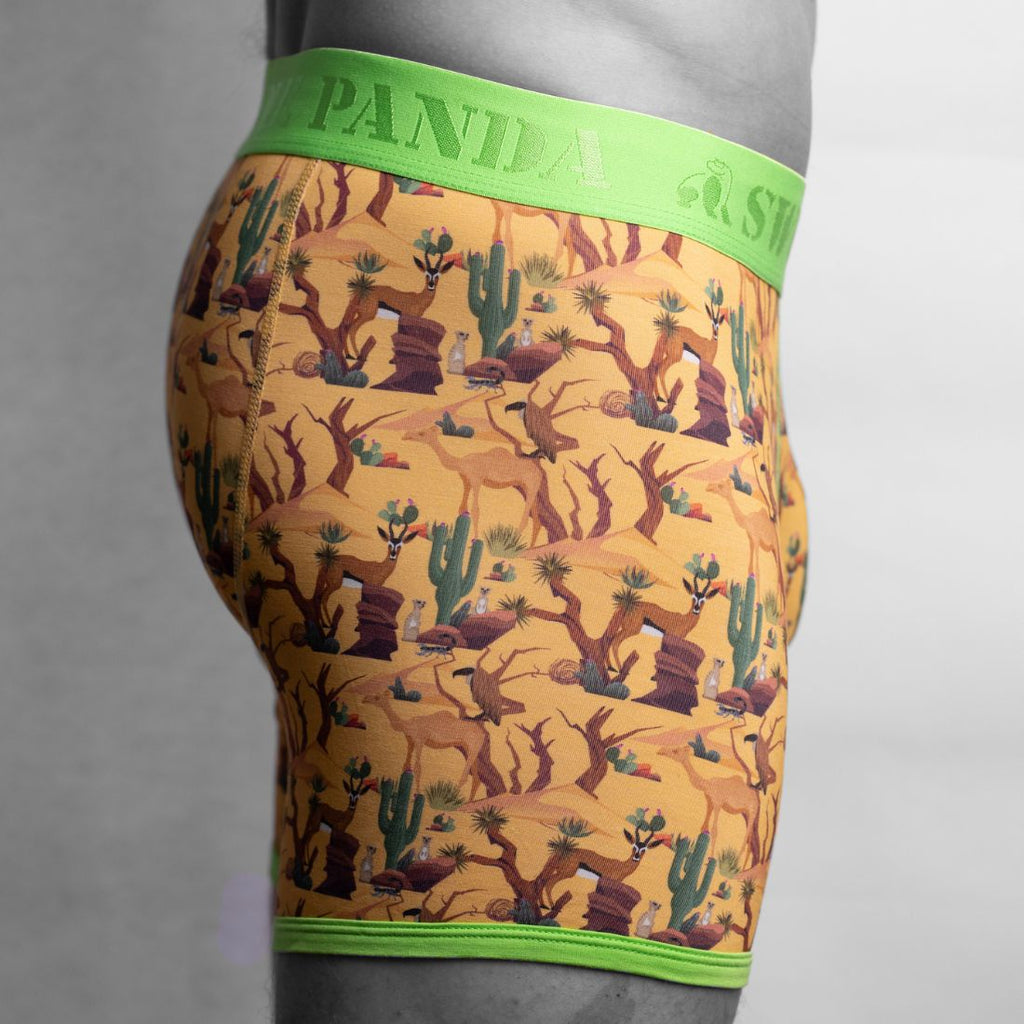 Swole Panda Bamboo Boxers – Savannah Breathable Anti-Chafe Underwear