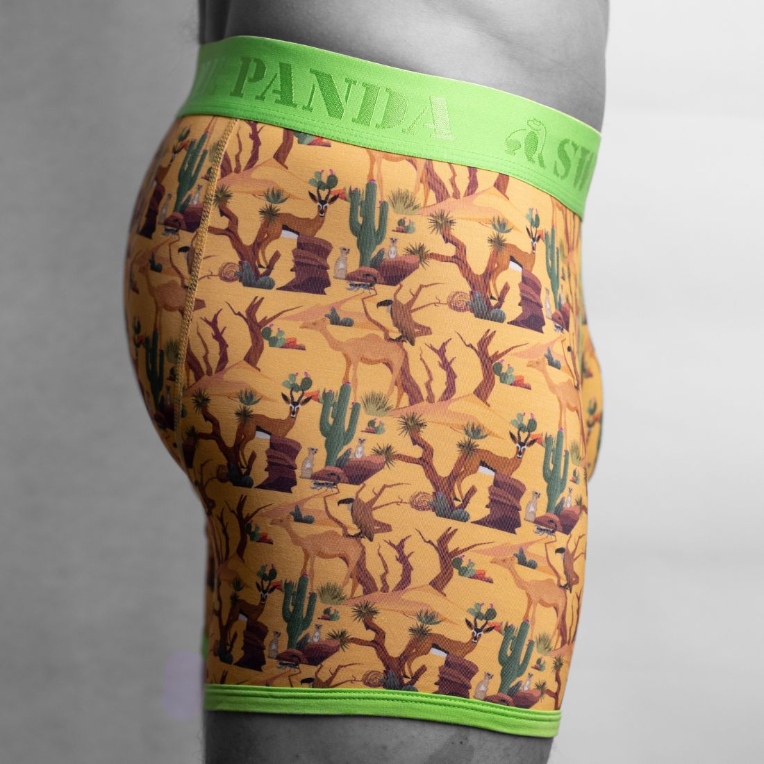Swole Panda Bamboo Boxers – Savannah Breathable Anti-Chafe Underwear