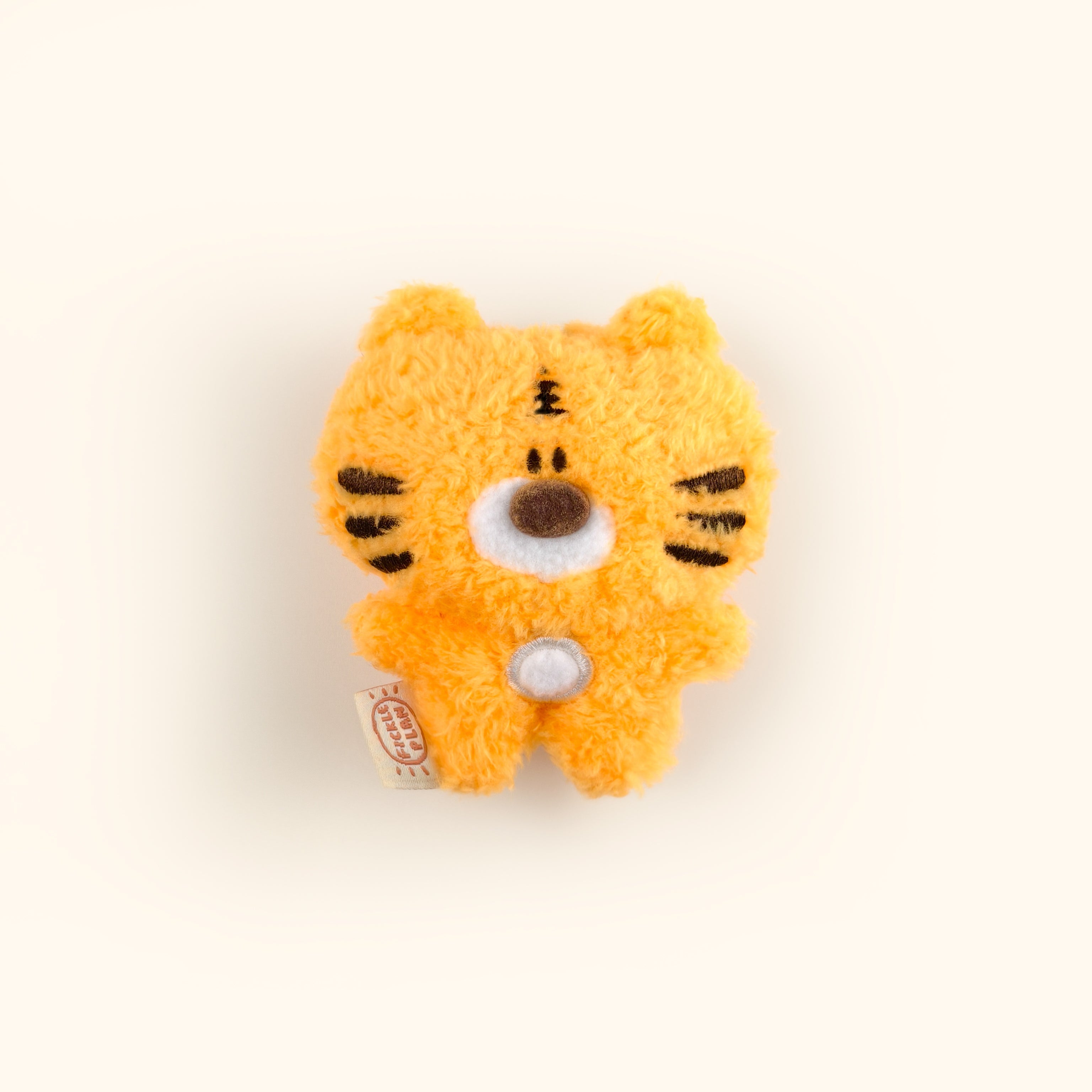 Plush Animal Bag Charm – Fickle Plan Tiger Elephant Kitty Keychain